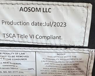 AOSOM LLC Convertible Futon Sofa Bed