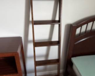 Wooden Dresser with Mirror and Twin Bed Set