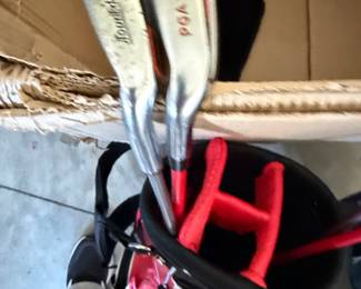 PGA Tour Power Launch Golf Club Set with Bag