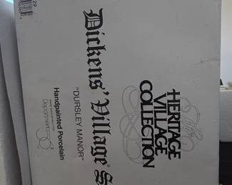 Department 56 Dursley Manor Dickens' Village Collection Heritage Village Series Handpainted Porcelain