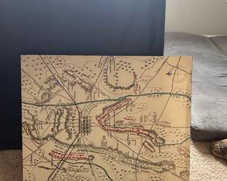 Boston in 1775 Map Print