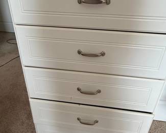 White 5-Drawer Dresser