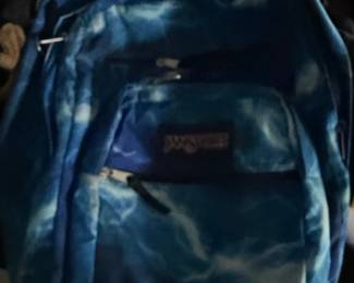 JanSport SuperBreak Backpack - Blue Drip Dye