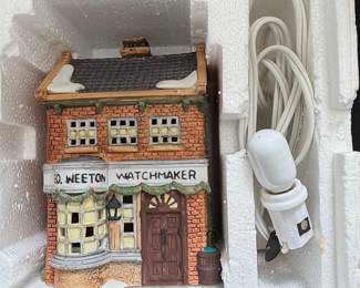 Department 56 G. Weeton Watchmaker Dickens Village Building
