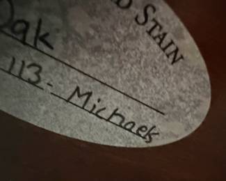 Oak Dresser with Mirror