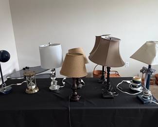 Assorted Table Lamps