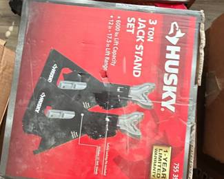 Husky 3 Ton Jack Stand Set
