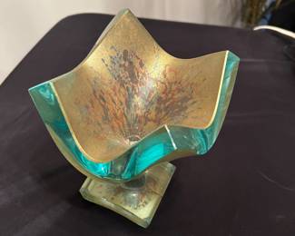 Art Glass Bowl - Signed