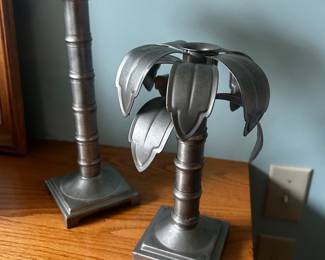 Palm Tree Candlesticks