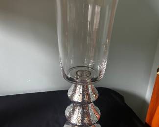 Mercury Glass Candle Holder