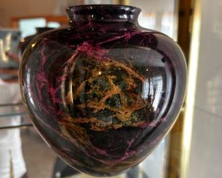 Blown Art Glass Vase