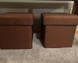 Storage Cube Stools