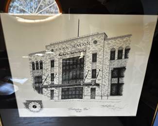 James Sabol Union Station Lithograph