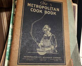 Antique Metropolitan Cook Book