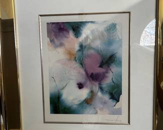 1 of 2 Signed Lithographs