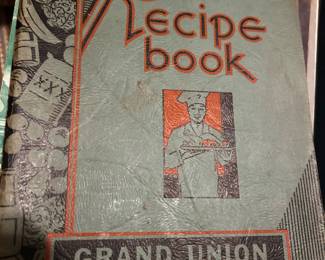 Antique Grand Union Recipe Book