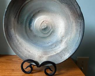 Hand Made Bowl and Stand