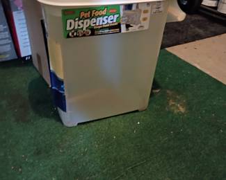 Pet Food Dispenser storage container