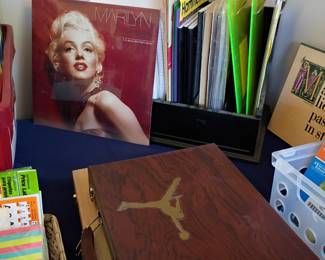 Marilyn Monroe vinyl LP and record collection