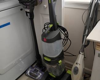 Bissell upright vacuum cleaner and steam mop