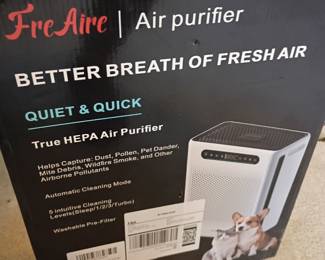 FreAire True HEPA air purifier, new in box
