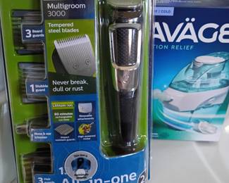 Philips Norelco Multigroom 3000 trimmer, new in package