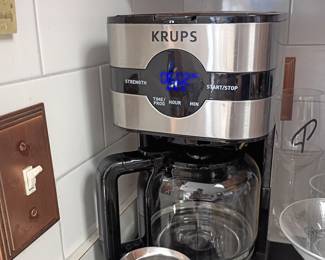 KRUPS programmable coffee maker