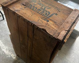 Heywood Shoes Wooden Crate 1905