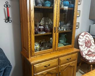Oak China Cabinet