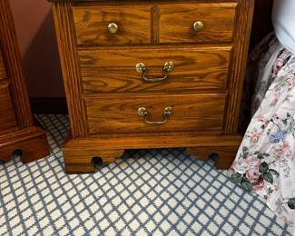2 of 2 Oak End Tables