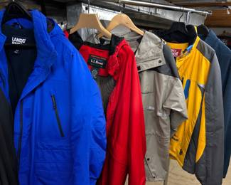 Lands’ End, LL Bean, Eddie Bauer and Marker Coats