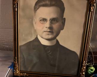 Antique Priest Photo