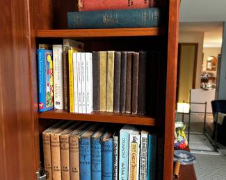 Awesome Custom Display Unit Storage w Antique Books