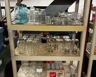 Mason Jars Galore - Some Antique