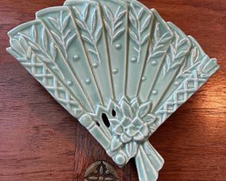 McCoy Fan Shaped Wall Vase