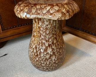 Awesome Pottery Toad Stool!