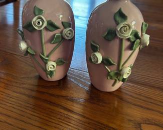 Pair of Capodimonte Vases