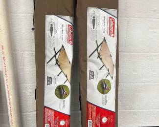 2 New Coleman Trailhead Cots
