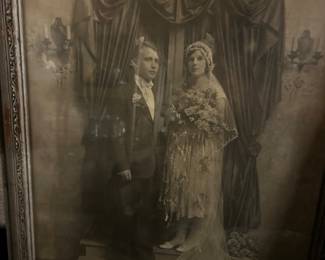 Antique Wedding Photo