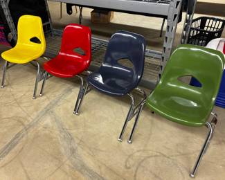 Vintage Krueger Children’s Stacking Chairs
