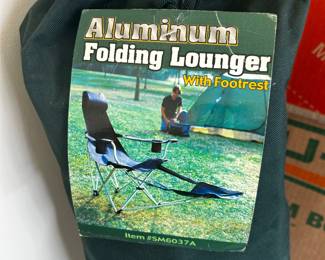 Aluminum Folding Lounger