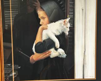 Sarah Lithograph by Nancy Noel