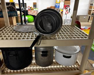 Canning Pots and Strainers