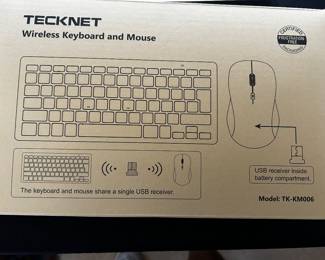 Technetium Wireless Keyboard and Mouse