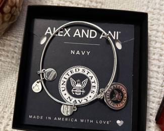Alex and Ani Navy Bracelet