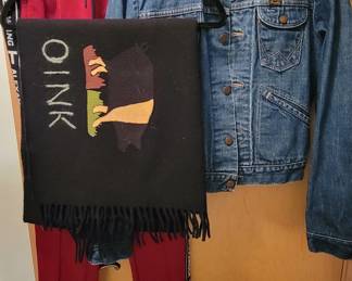 No offense here, but the other side of the scarf says "Mooooh." Just too cute and silly!