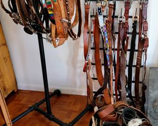 Gorgeous belts - mainly small sizes, but remember, they can be used for all sorts of crafts - like purses!