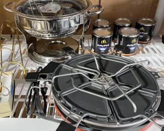 Chafing dishes - trust me, once you have them, you WILL use them!