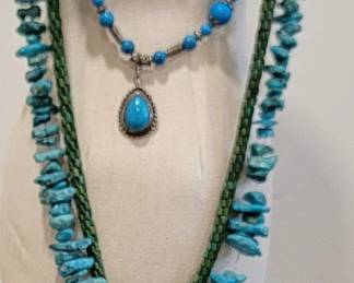 Beautiful turquoise necklaces!