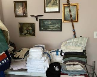 Vintage art, towels sets, table clothes